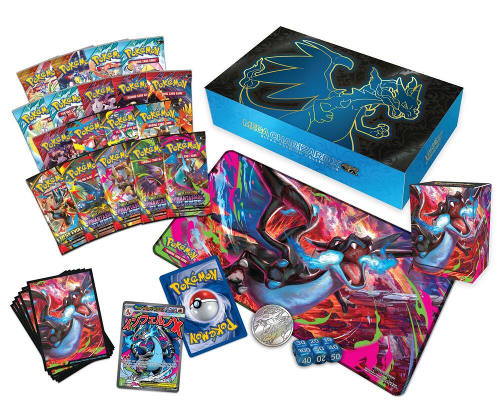 Pokemon: Mega Charizard X ex Ultra Premium Collection