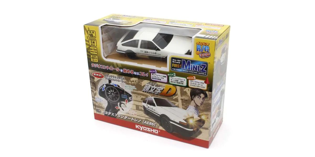 Kyosho: First Mini-Z Initial D Toyota Sprinter Trueno AE86