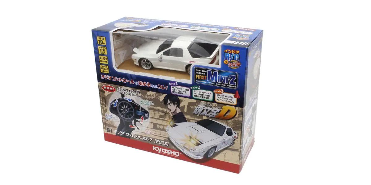 Kyosho: First Mini-Z Initial D Mazda RX-7 FC3S Ryosuke Takahashi