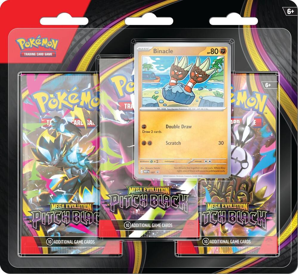 Pokemon: Pitch Black 3-Pack Blister