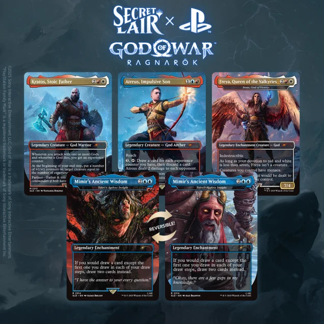 MTG: Secret Lair x God of War: Norse (Non-Foil Edition)