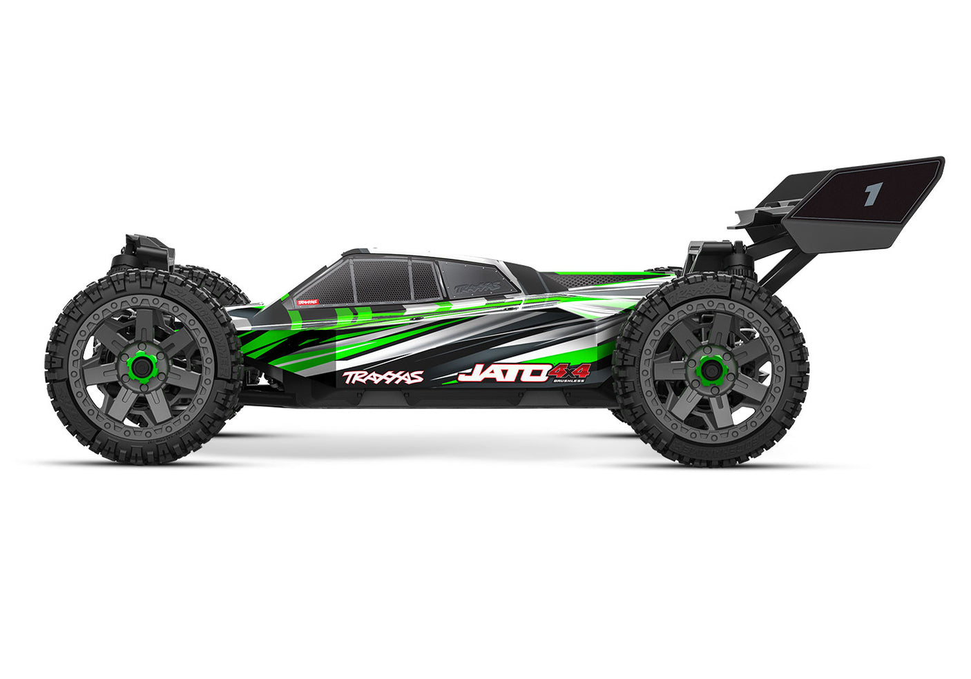 Traxxas: Jato 4X4 BL-2s (Green)
