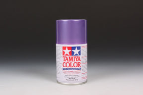 Tamiya PS‑51 Purple Aluminum Spray Paint 100ml bottle, metallic purple finish for model and hobby projects.