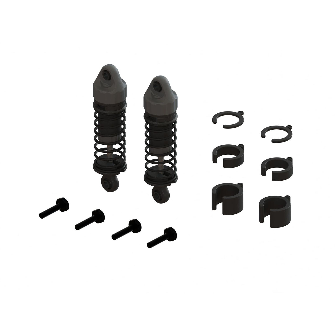 ARRMA: 58mm Oil Filled Shock Set for Typhon GROM (2pcs)