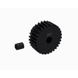 ARRMA 0.5 MOD pinion gear with 3.2mm bore, metal RC car part, shown in close-up with gear teeth visible.