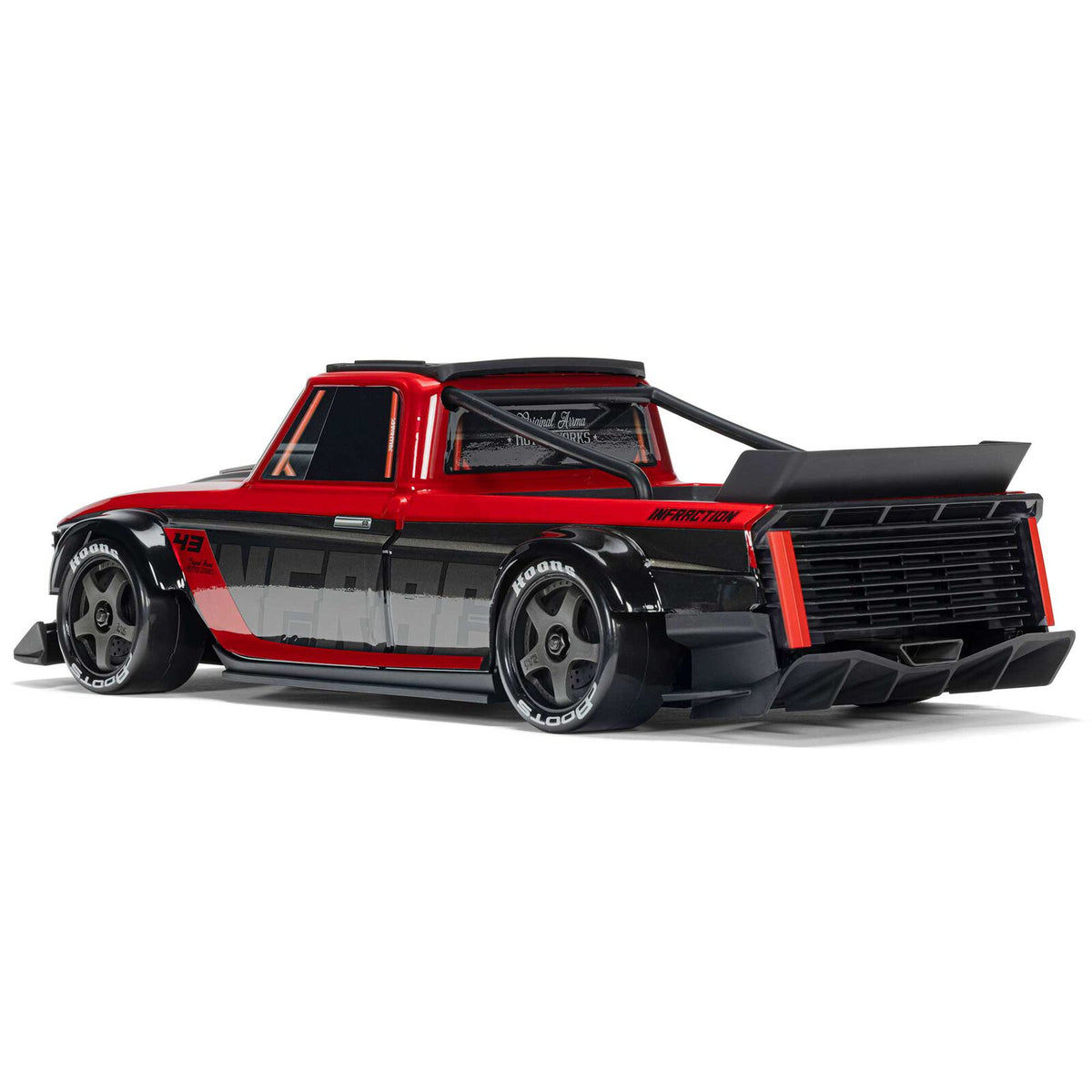 ARRMA: 1/12 Infraction GROM 3S BLX 4x4 Brushless Street Truck (Battery & Charger Included)