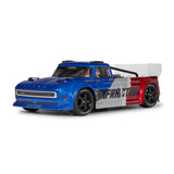 ARRMA 1/8 Infraction 223S RC car with sleek design and detailed exterior, ready for high-speed off-road racing.
