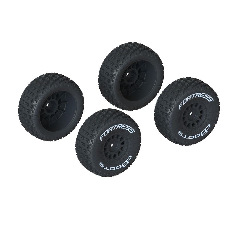 ARRMA: dBoots 'FORTRESS' Mounted Tires for Mojave GROM (4 pcs)