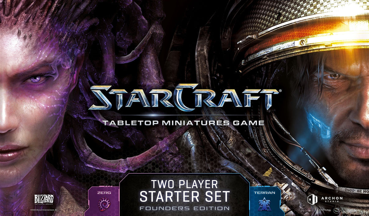 Starcraft Miniatures Game: Founders Edition 2 Player Starter Kit