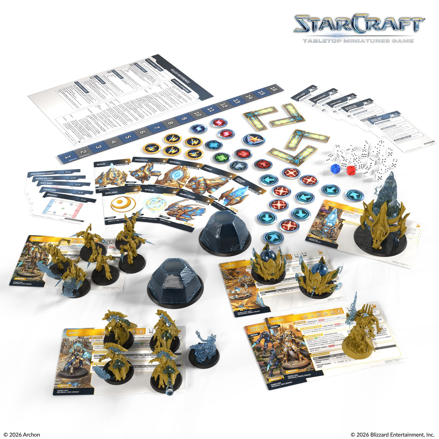 Starcraft Miniatures Game: Founders Edition Protoss Starter Kit