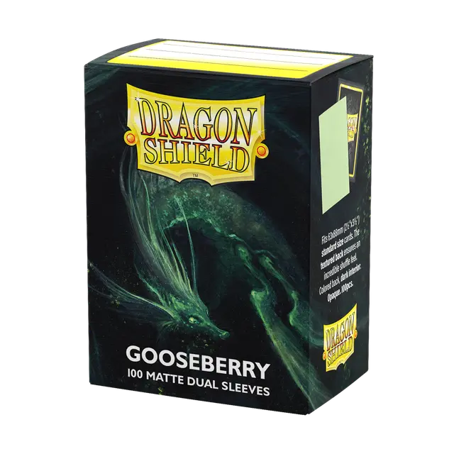 Dragon Shield: Gooseberry Dual Matte Standard Sleeves | Hobby Addicts Dragon Shield: Gooseberry Dual Matte Standard Sleeves | Hobby Addicts