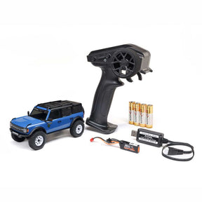 Axial 1/30 scale SCX30 Ford Bronco 4x4 RTR brushed rock crawler with detailed exterior and rugged tires.