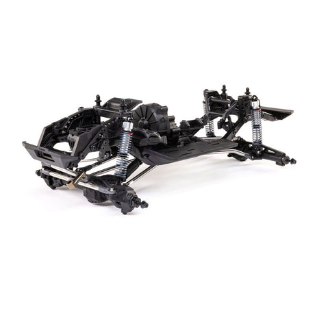 Axial 1/10 SCX10 III 4WD Rock Crawler Builder's Kit V2 with black chassis and detailed off-road components.