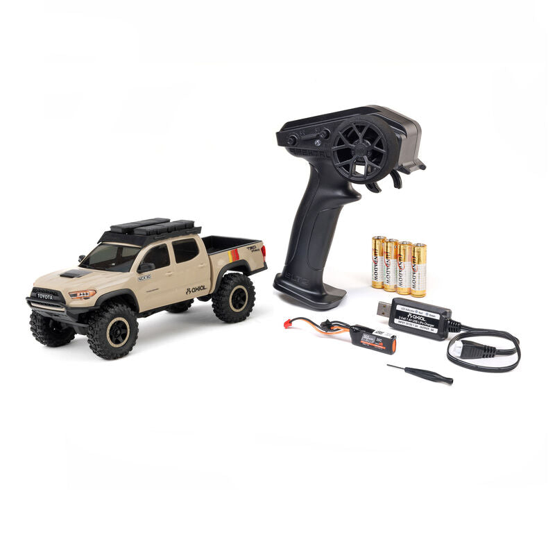 Axial: SCX30 Toyota Tacoma TRD Pro 1/30 RTR Rock Crawler