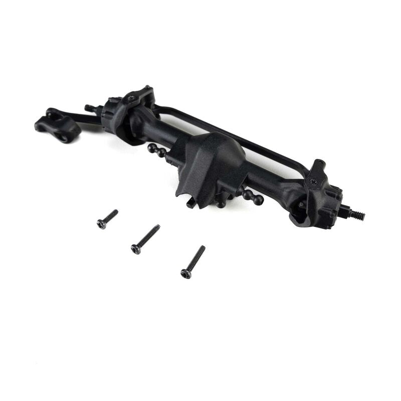 Axial: Front axle, Wide, Assembled: SCX30