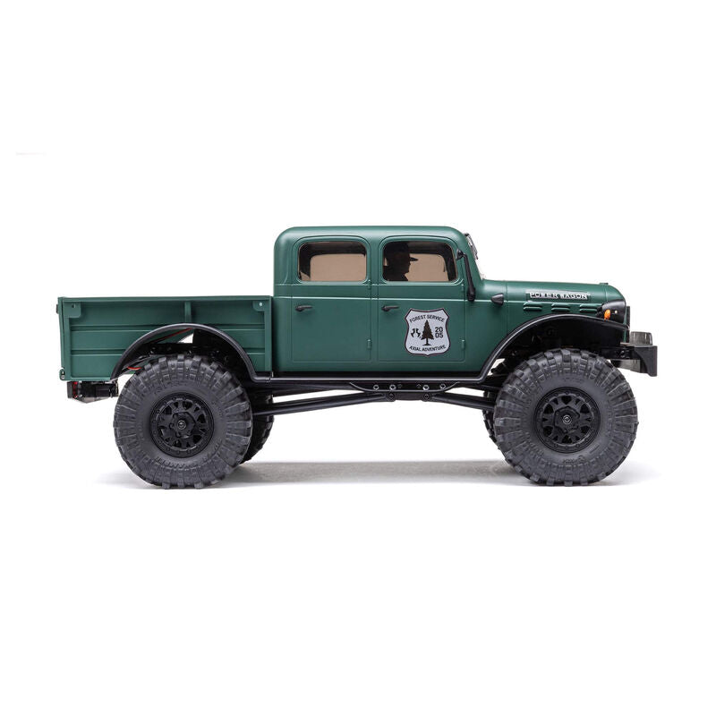 Axial: 1/24 SCX24 Dodge Power Wagon 4X4 RTR Brushed Rock Crawler