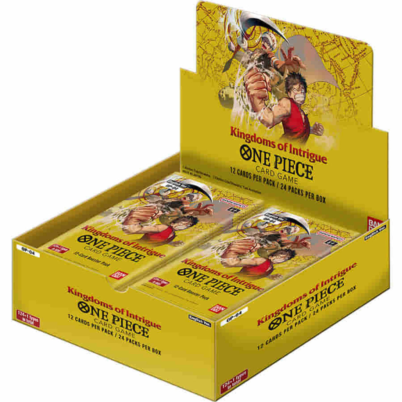 op 04 booster box One Piece TCG: Kingdoms of Intrigue Booster Box