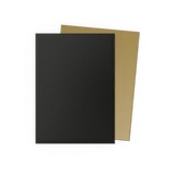 Black and Gold Dual Matte Standard Sleeves