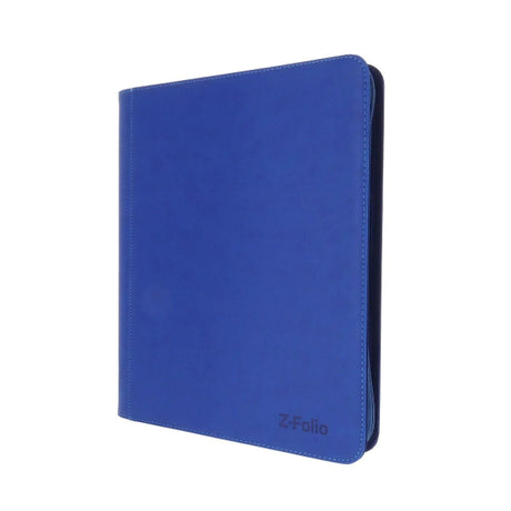 Blue Z-Folio 4-Pocket LX Toploaders Binder