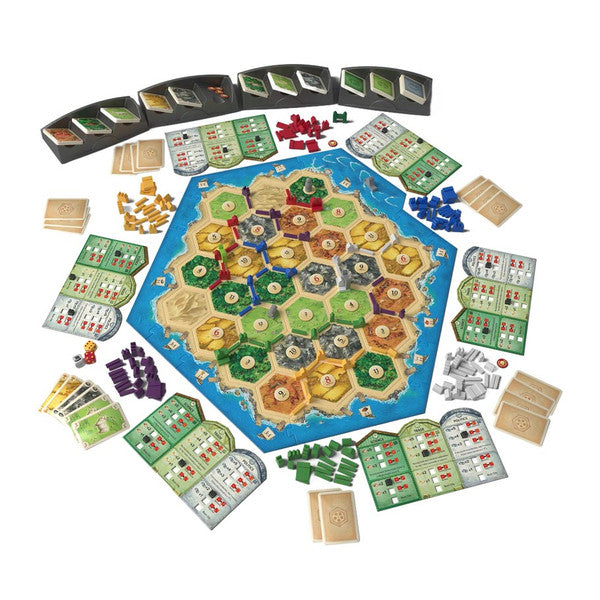 Catan Components Catan: Cities & Knights: 5-6 Player Expansion 6th Edition | Hobby Addicts