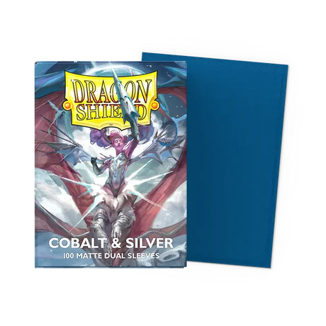 Dragon Shield Dual Matte Cobalt & Silver