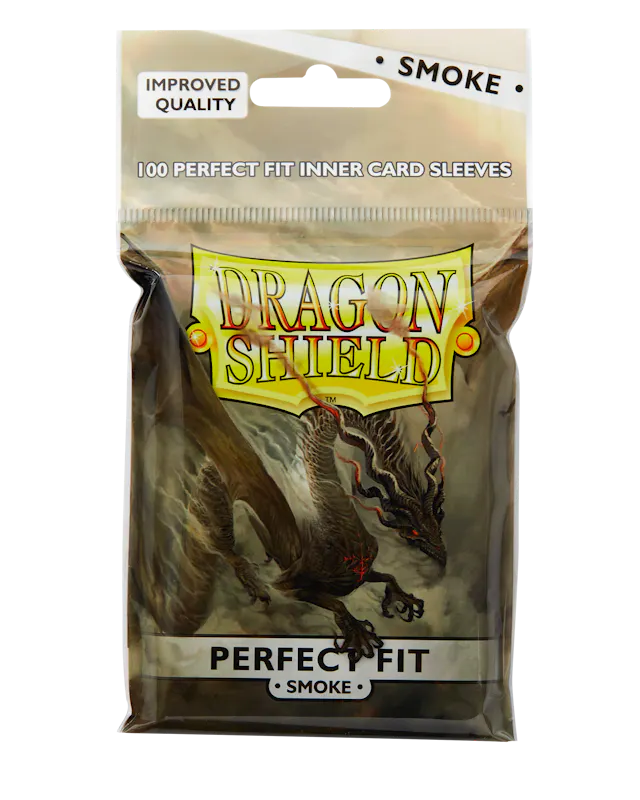 Dragon Shield Perfect Fit Sleeves Smoke Dragon Shield Perfect Fit Sleeves Smoke