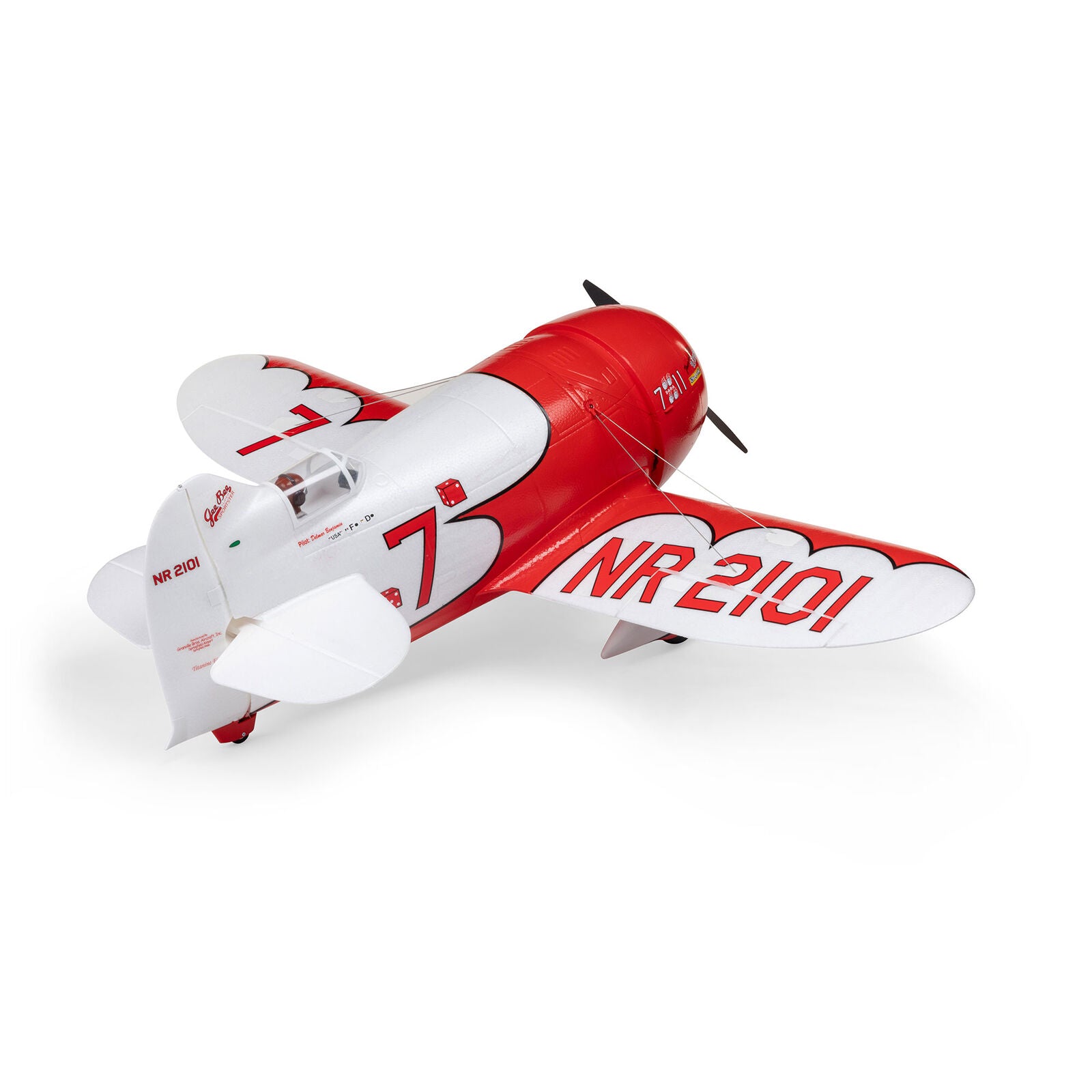 E-flite: Gee Bee R-2 1.0m BNF Basic with AS3X+ and SAFE Select