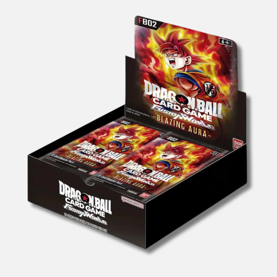 dragon ball super trading card game booster box Dragon Ball Super: Blazing Aura Booster Box FB02