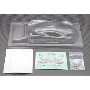 GL Racing 1/28 P1M Lexan body for RC cars, 102mm length, clear and lightweight for racing and hobbyist use