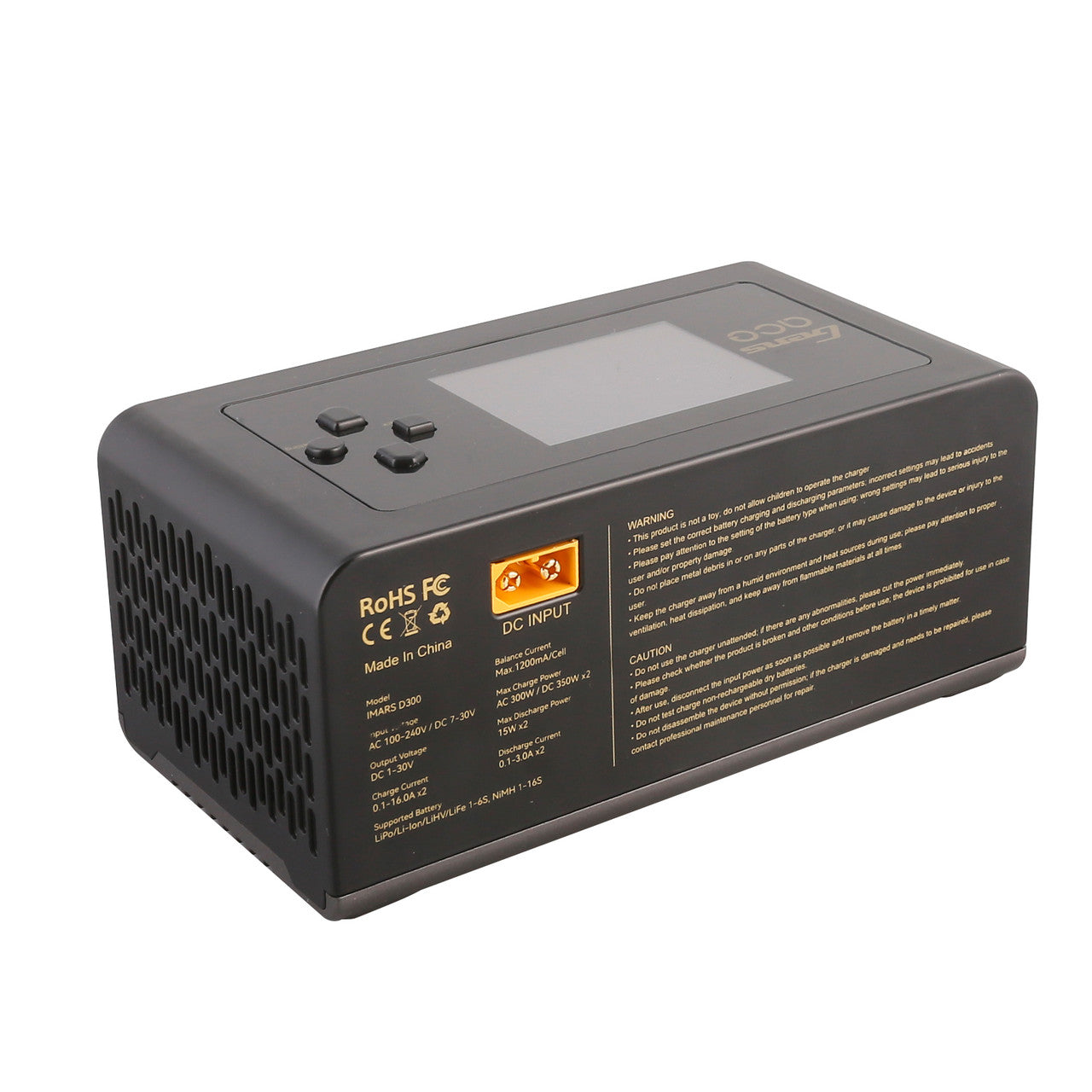 Gens Ace: iMARS D300 G-Tech Channel AC300W/DC700W RC Battery Charger