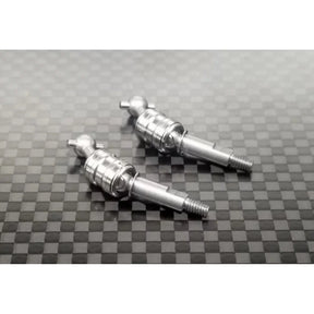 Rear double joint drive shaft for Giulia by GL Racing, shown in image with metal components and precise engineering details.