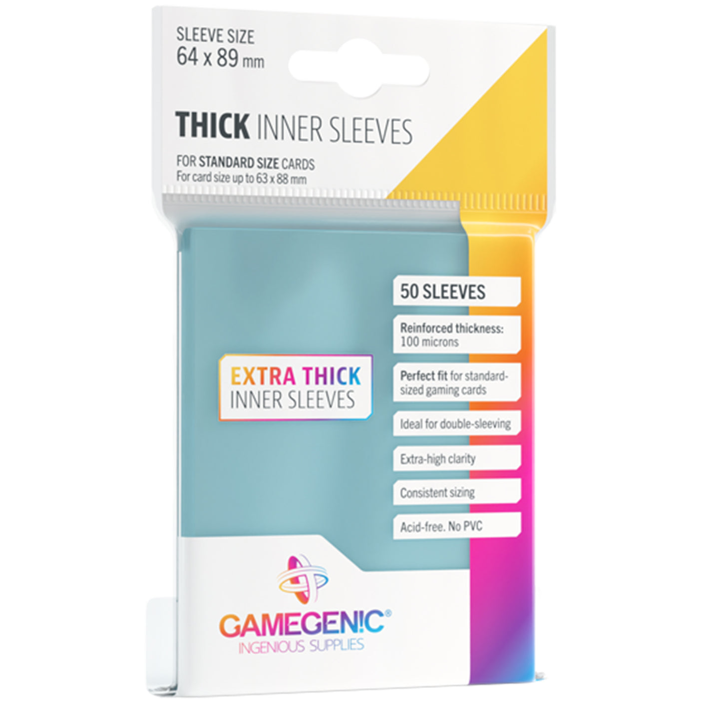 Gamegenic: Thick Inner Sleeves (50ct)