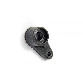 Plastic servo horn for GLA/Giulia by GL Racing, compatible with GL-0162-TG, shown in black with mounting holes.