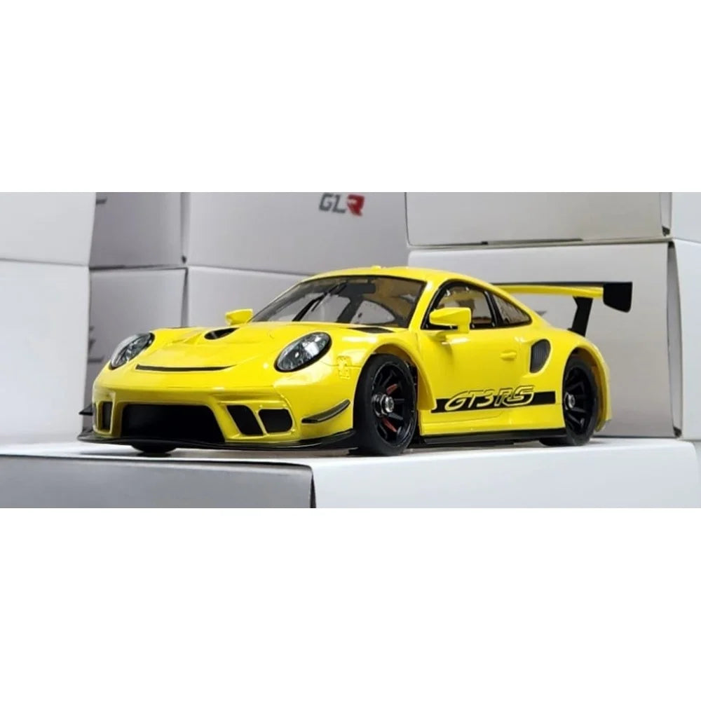 GL Racing: 1/28 Yellow Porsche 911 GT3 Body 98mm | Hobby Addicts