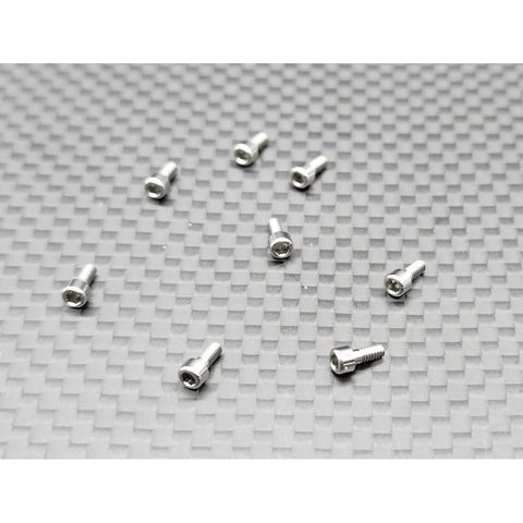 GL Racing: GL-GTR Ultra Hard CNC Screw Set M1.6x4 (GL-GTR-OP-025)