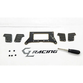 GL Racing GL-GTR Hybrid Chassis Set, detailed view of the durable RC car chassis with components and frame structure.