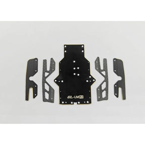 GL Racing LMP2 Hybrid Chassis Set showing detailed model components and intricate design features for racing simulation.