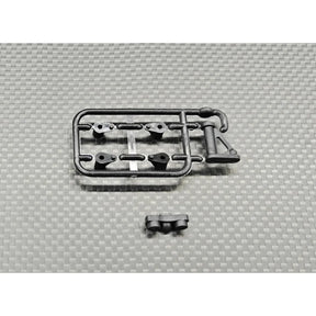 GL Racing LMP2 Frame Support part, sturdy metal structure with mounting points for race car chassis, black finish.