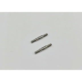GL Racing LMP2 steering turnbuckles shown in black with metal fittings, designed for high-performance racing vehicle suspension.
