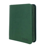 Green Z-Folio 4-Pocket LX Toploaders Binder