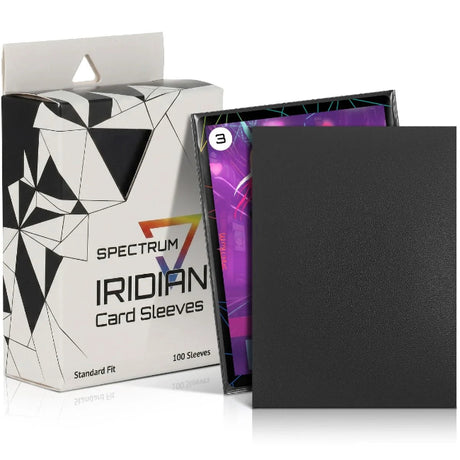 Iridian Matte Sleeves Black