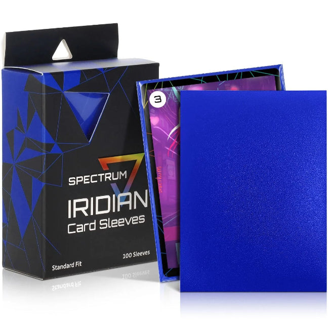 Iridian Matte Sleeves Blue