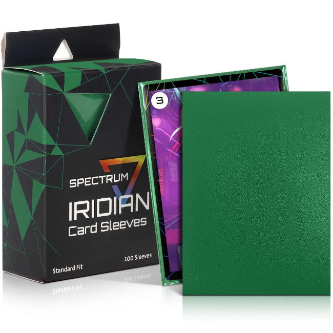 Iridian Matte Sleeves Green