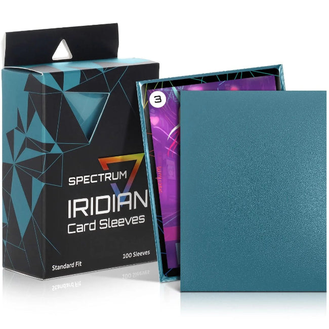 Iridian Matte Sleeves Petrol