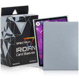 Iridian Matte Sleeves Silver
