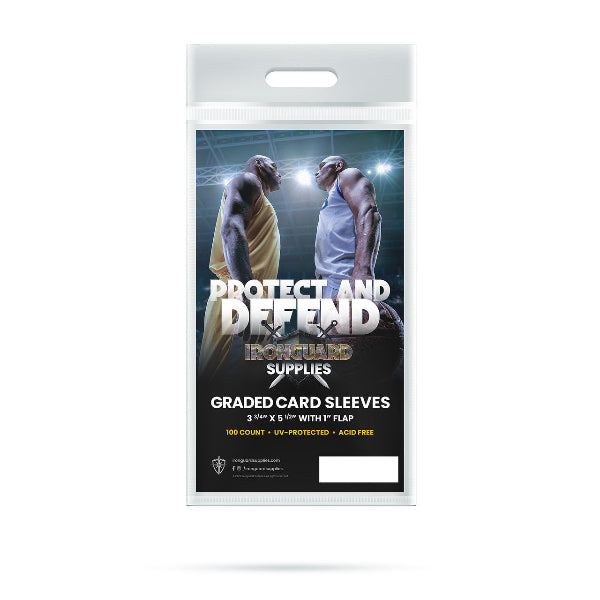 graded card sleeves near me Ironguard Graded Card Sleeves (100)