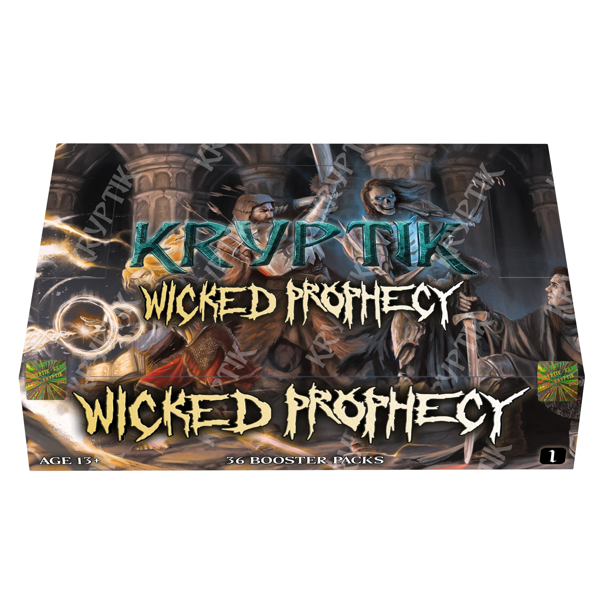 kryptik wicked prophecy booster box Kryptik TCG - Wicked Prophecy Booster Box [36 Packs] New Sealed