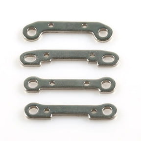 LC Racing L6011 suspension mount set showing metal brackets and mounting hardware for RC car suspension system