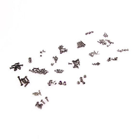 LC Racing L6041 EMB Screws Set showing a close-up of metal screws for RC car assembly on a white background.