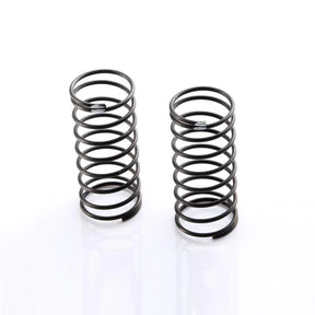 LC Racing L6136 1.1mm rear shock spring for RC car, coiled metal spring with black finish and metal ends.